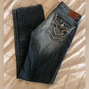 Big star Kayla straight mid rise fit jeans